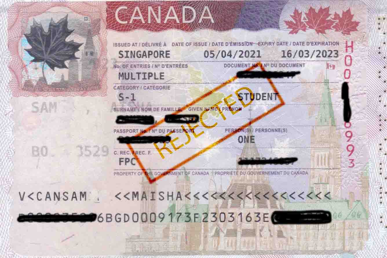 Canada Student Visa Rejected